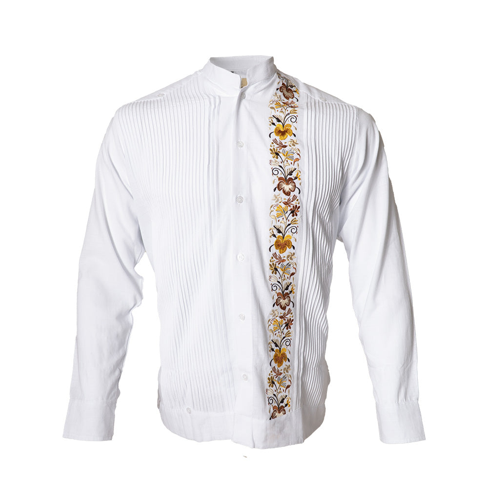 Guayabera cuello mao on sale