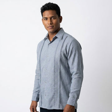 Guayamisa Balam gris bordado al tono