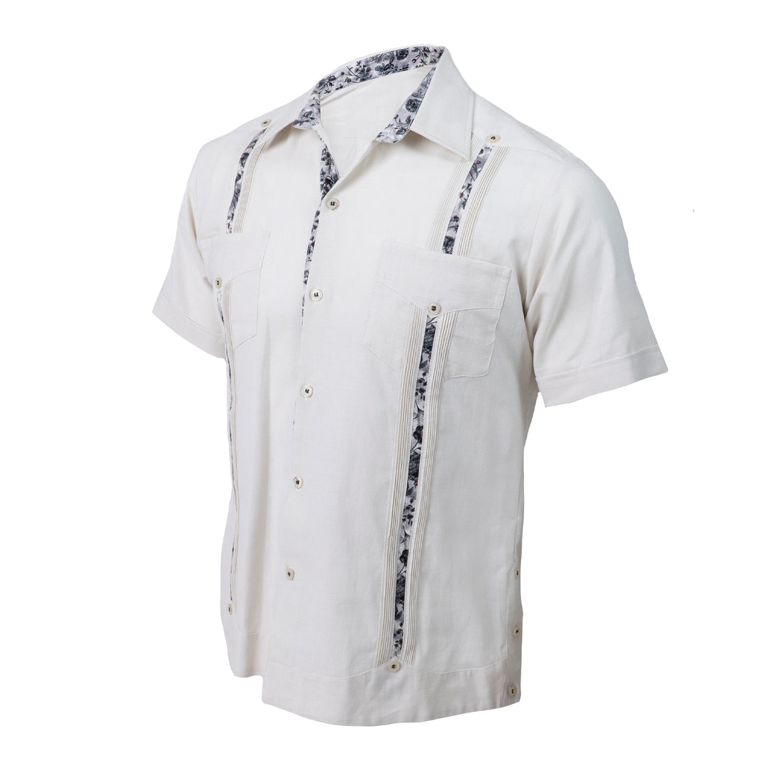 Guayabera Akumal Manga Corta Beige